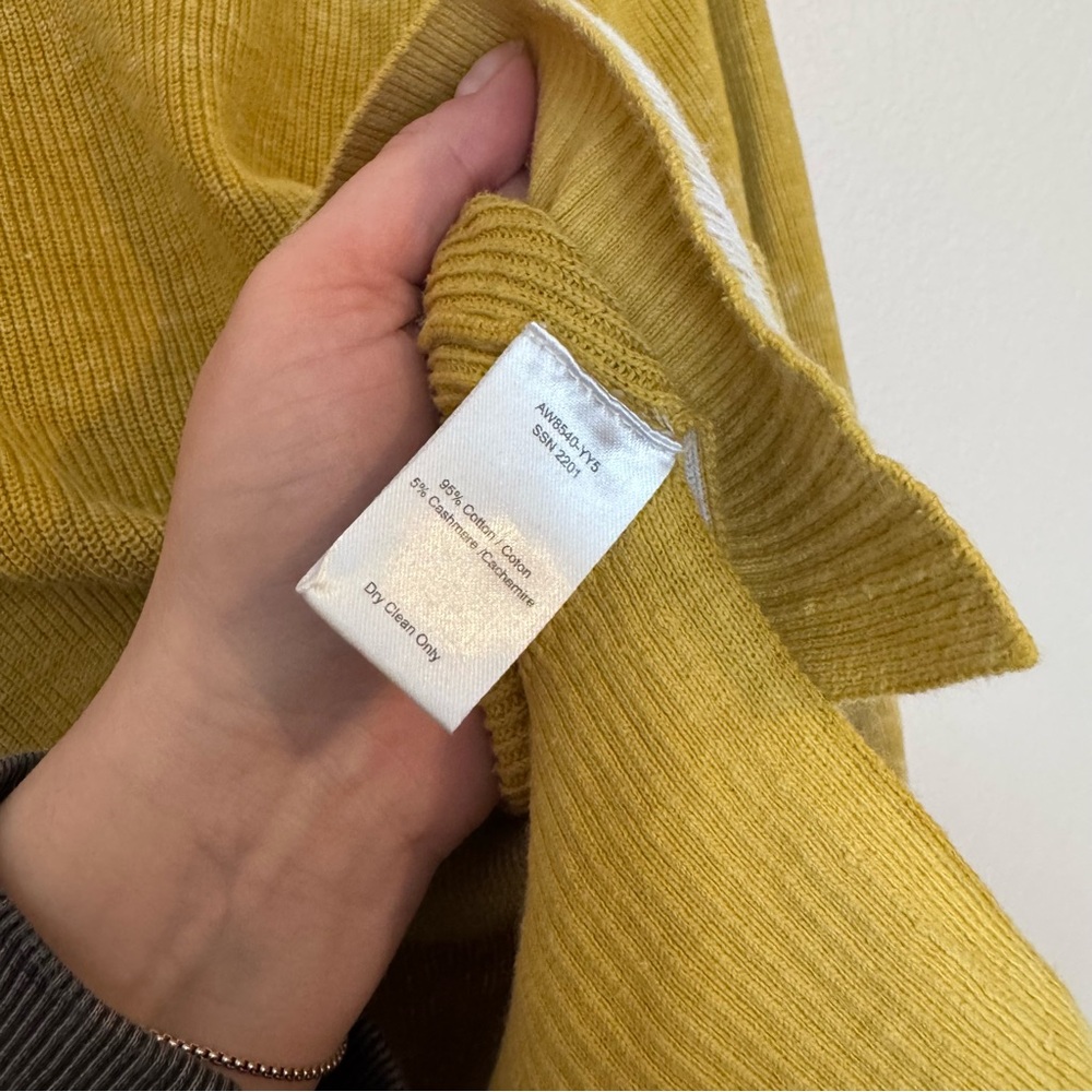 ATM Anthony‎ Thomas Melillo Ribbed Cashmere Blend Sweater - Picture 4 of 8